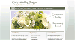 Desktop Screenshot of cindysweddings.com